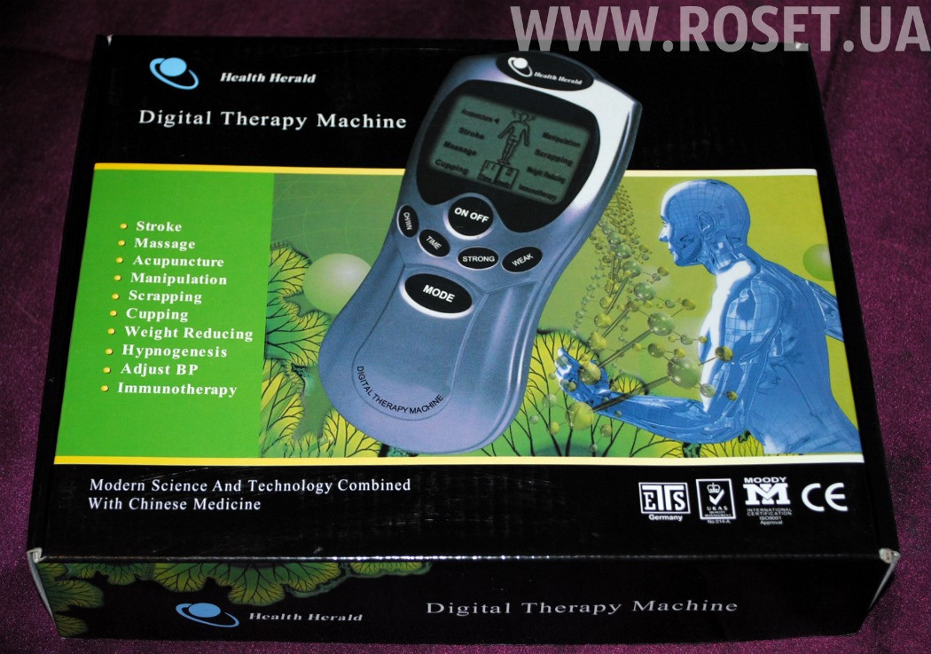 Масажер Акупунктурний електро-стимулятор Digital Therapy Machine ST-688