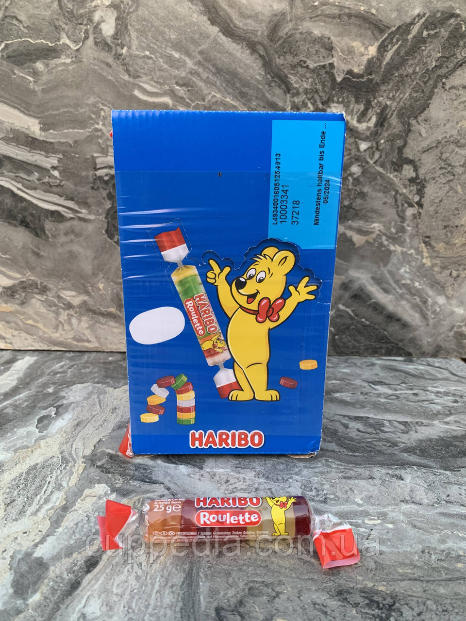 Жувальний мармелад Haribo roulette 25 грм, фото 1