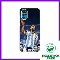 Чехол с картинкой для Motorola MOTO G22 (Messi)