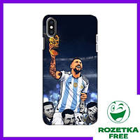 Чехол с картинкой для iPhone Xs Max (Messi)