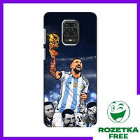 Чехол с картинкой для Xiaomi Redmi Note 9S (Messi)