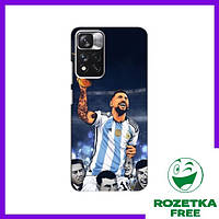 Чехол с картинкой для Xiaomi Redmi Note 11 Pro (Messi)