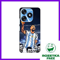 Чехол с картинкой для TECNO Spark 10c (Messi)