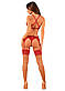 Сексуальні панчохи під пояс Obsessive Lacelove stockings, XS/S, M/L, XL/2XL, фото 5