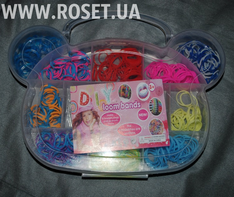 Loom Bands "Ведмедик" - набір резинок для плетіння