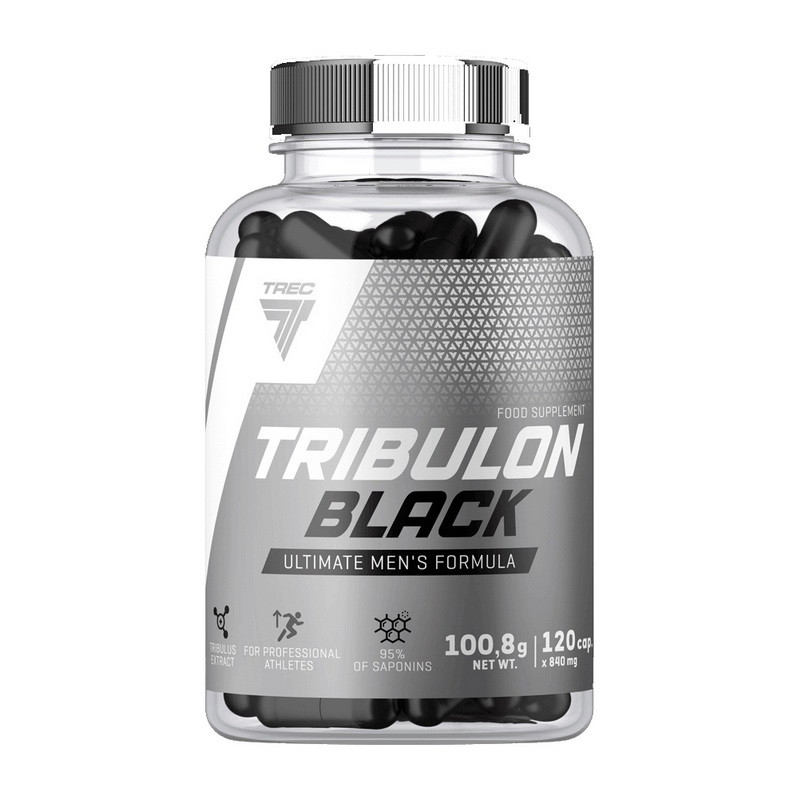Тестобустер Трібулус Trec Nutrition Tribulon Black 120 caps