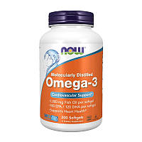 Рыбий жир Омега-3 Now Foods Omega-3 200 softgels