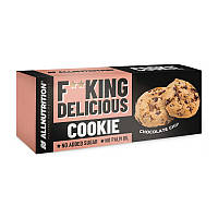 Печиво без цукру AllNutrition Fit King Delicious Cookie 135 g із шоколадною крихтою