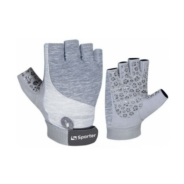 Рукавички для тренувань Sporter Weightlifting Gloves Grey/Grey