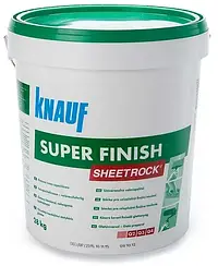 Knauf Шпаклівка SuperFinish (Sheetrock) акрилова фінишна 28кг