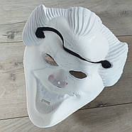 Маска Пеннівайза з фільму Воно Карнавальна маска Білий (KG-11392), фото 4
