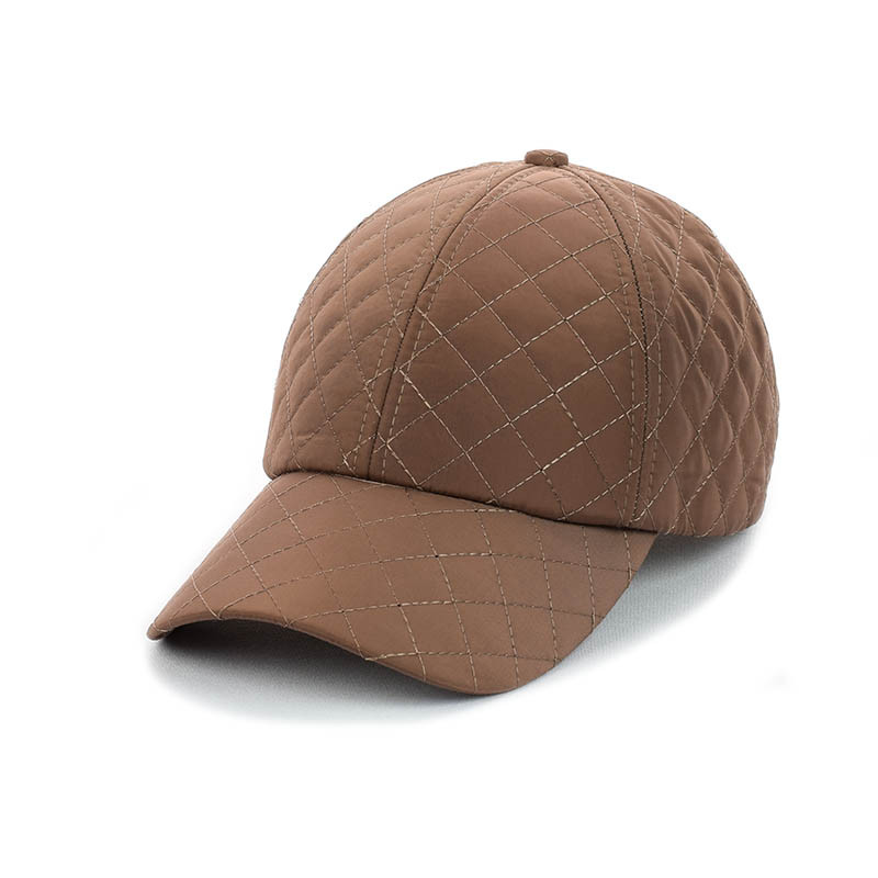 Стьобаная бейсболка на флісеі Махагон К, фото 1