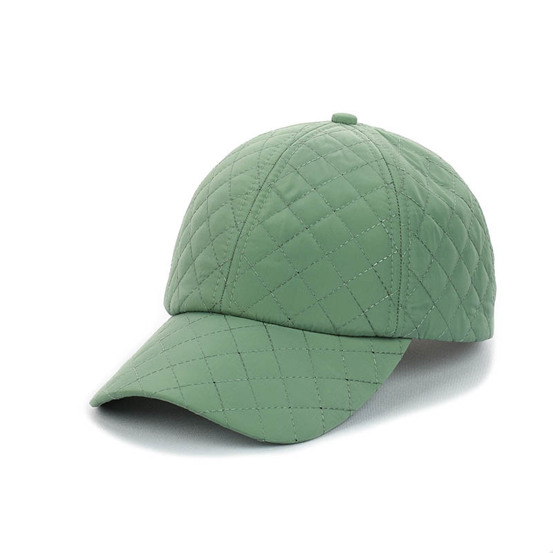 Стьобана бейсболка на флісі Фісташковий К