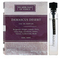 Парфюмированная вода The Merchant of Venice Damascus Desert для мужчин и женщин - edp 2 ml vial