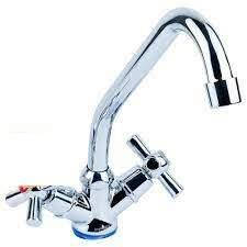 Змішувач PM ½" для кухні економ на гайці (кратно 2шт) AQUATICA PM-1B157C (9780100)