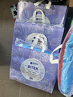 Простирадло електричне Electric Blanket 150х120 см (смуги, Різнобарвні)