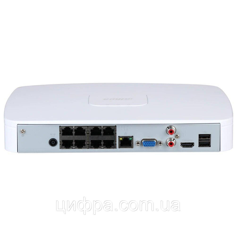 Мережевий відеореєстратор Dahua DHI-NVR2108-8P-I2
