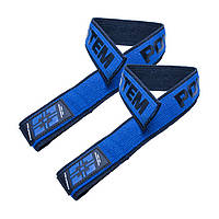 Кістьові ремені (лямки) Power System Duplex Lifting Straps Black-Blue