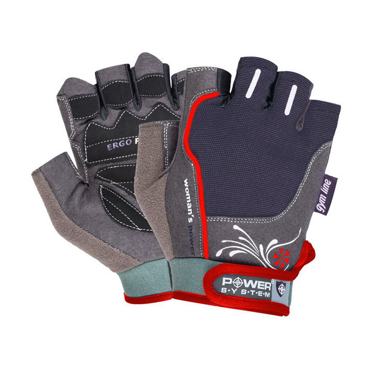 Рукавички для фітнесу жіночі Power System Womans Power Gloves Black 2570BK