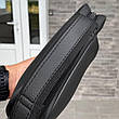 Чоловіча чорна матова сумка через плече барсетка месенджер Triumph, фото 9