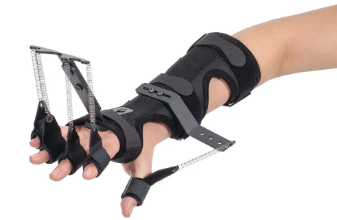Реабілітаційний тренажер для кисті та пальців Динамічна шина для руки W332 Універсальна, фото 1