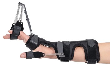 Реабілітаційний тренажер для кисті та пальців Динамічна шина для руки W332 Універсальна, фото 2