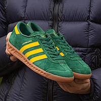 Кросівки Adidas Hamburg Green Yellow, Адідас Гамбург, Зелені, В'єтнам, 40-45