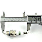 Свічка запалювання скутер Honda Dio Tact Lead Suzuki Lets Adress Yamaha Jog, фото 3