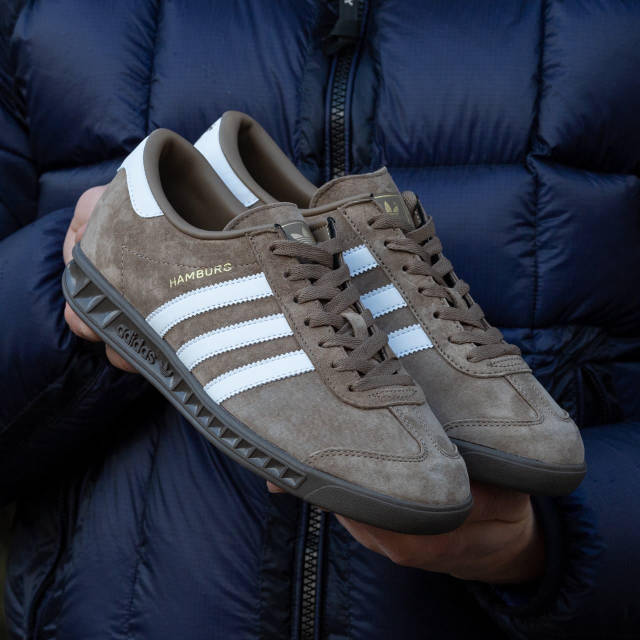 Adidas hamburg marron sale