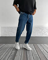 Стильные мужские джинсы МОМ темно синий