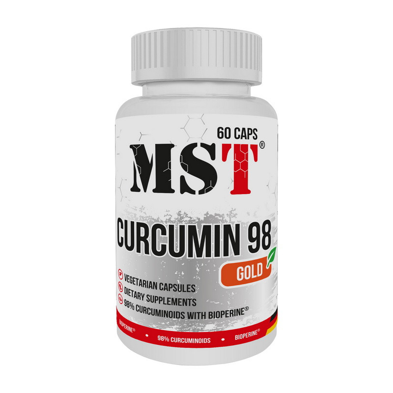 Куркумін MST Curcumin 98 Gold 60 caps