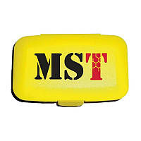 Контейнер для таблеток 5 секцій MST Pill Box пілбокс жовтий