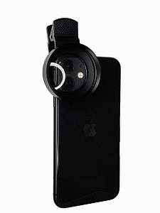 Набір універсальних макрооб'єктивів для телефона 3-в-1, Макро 10X об'єктив поляризатор CPL Starlite