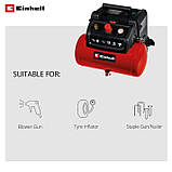 Компресор повітряний Einhell TC-AC 190/6/8 OF (4020655), фото 9