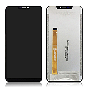 Дисплей (екран) для Oukitel U23 + тачскрин, чорний, оригінал (54)