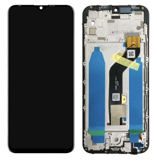 Дисплей (екран) для Tecno Spark 6 Go KE5J/Spark Go 2020 KE5S + touchscreen, чорний, p/n: 1650CBAPU-5U2, з