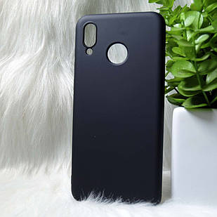 Чохол силіконовий для Huawei Honor Play чорний "Original Silicone case"