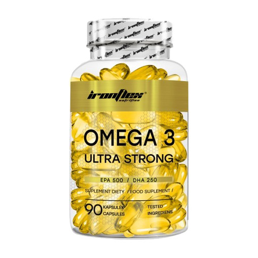 Риб'ячий жир Омега-3 IronFlex Omega 3 Ultra Strong 90 caps