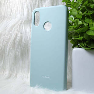 Силіконовий чохол Original Silicone case Huawei P Smart Plus Mint (блакитний)