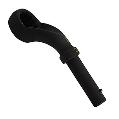 Ключ силовий ударний односторонній (під подовжувач) TOPTUL кут 45° 80 мм AAAV8080, фото 1