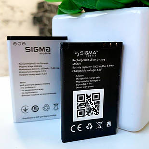 Акумулятор (Батарея) Sigma Comfort 50 slim Original
