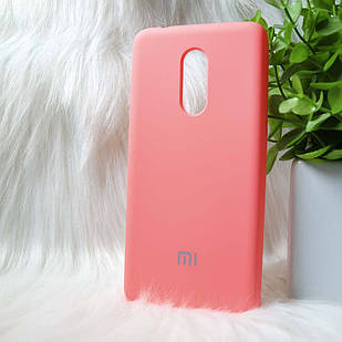 Силіконовий чохол Original Silicone case Xiaomi Redmi 5 Pink (рожевий)