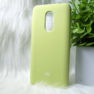 Силіконовий чохол Original Silicone case Xiaomi Redmi 5 Plus Green (зелений)