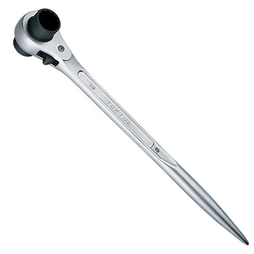 Ключ тріскачковий силовий з подвійною головкою TOPTUL 10x13мм AEAH1013, фото 1