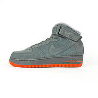 Кросівки Nike Air Force 1 High Зима сірі