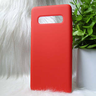 Силіконовий чохол Original Silicone Case Samsung G975 / S10 + Red (червоний)