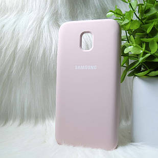 Силіконовий чохол Original Silicone Case Samsung J330 / J3 2017 Beige (бежевий)