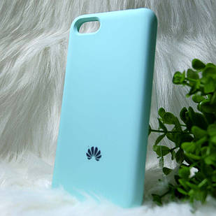 Силіконовий чохол Original Full Silicone case Huawei Y5 2018 Mint (м'ятний)