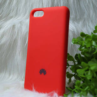 Силіконовий чохол Original Full Silicone case Huawei Y5 2018 Red (червоний)