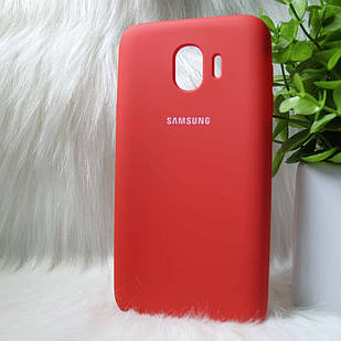 Чохол силіконовий для Samsung J400 / J4 2018 червоний "Original Silicone case"